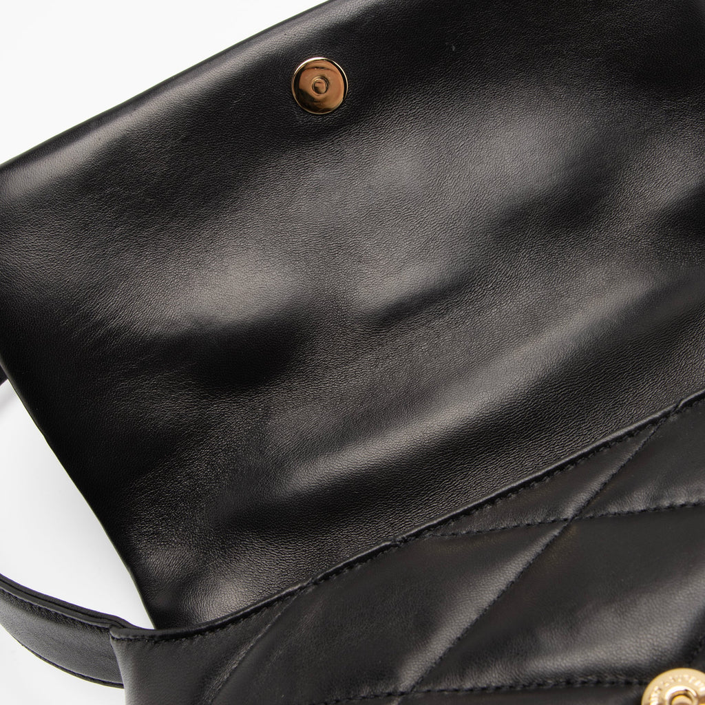 Saint Laurent Quilted Lambskin Monogram Le 57 Hobo (SHF-tj7V1J)