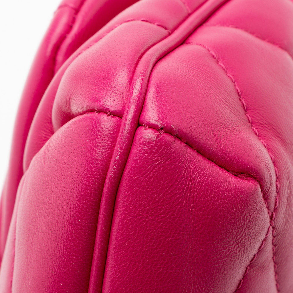 Saint Laurent Quilted Lambskin Monogram Le 57 Hobo