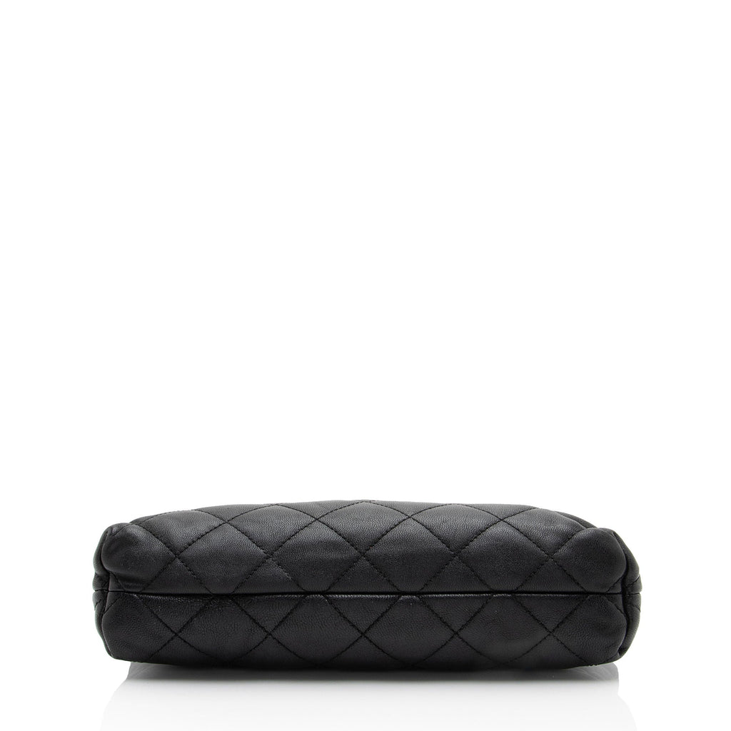 Saint Laurent Quilted Lambskin Pouch