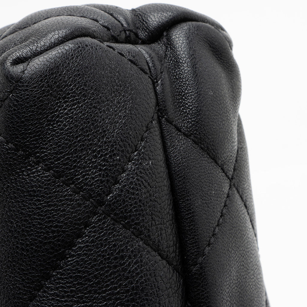 Saint Laurent Quilted Lambskin Pouch