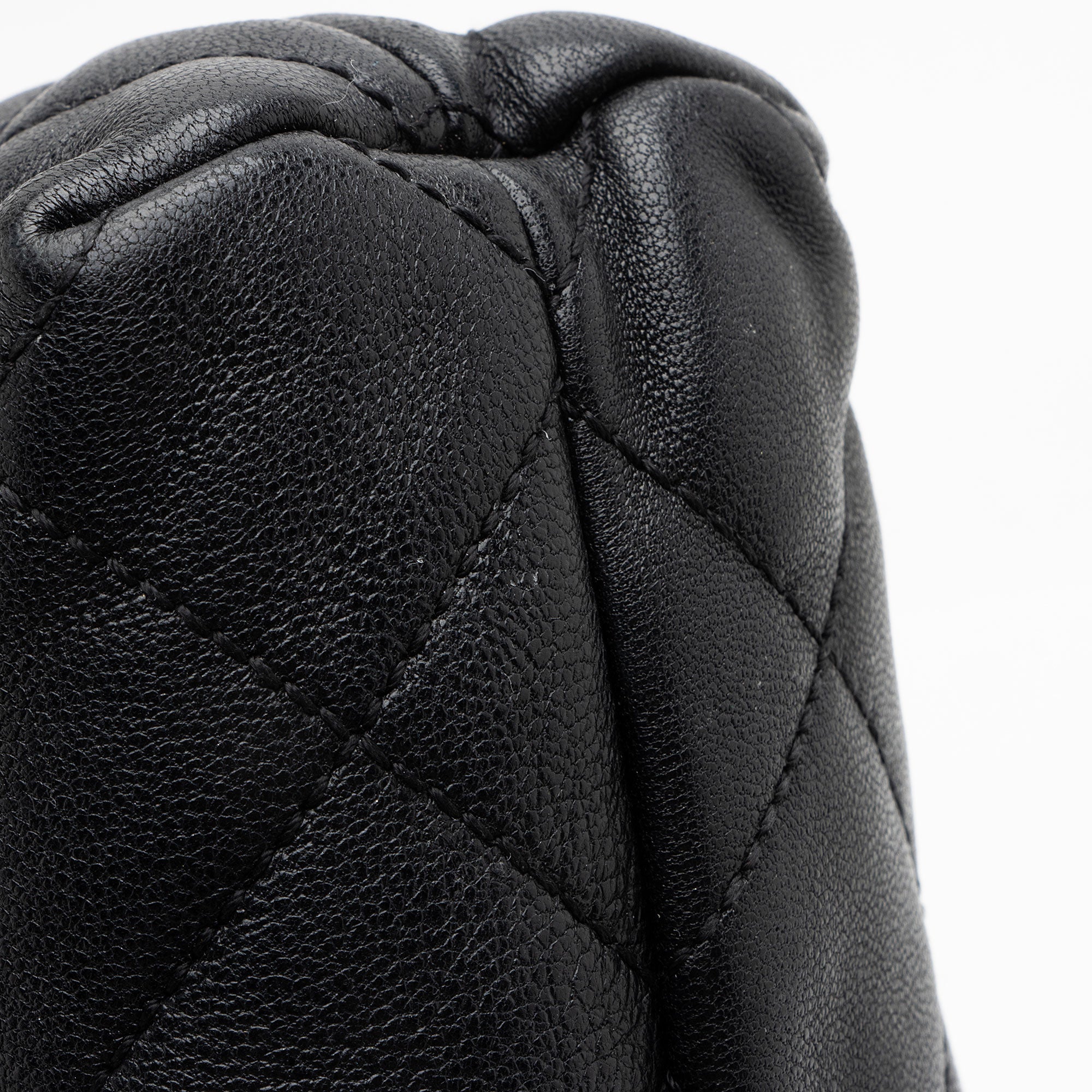 Saint Laurent Quilted Lambskin Pouch
