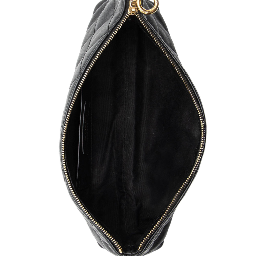 Saint Laurent Quilted Lambskin Pouch
