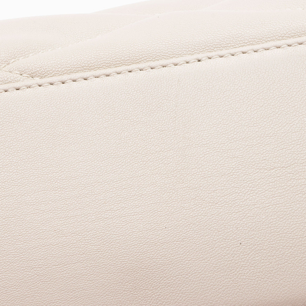 Saint Laurent Quilted Lambskin Puffer Sade Clutch (SHF-Acb2VB)
