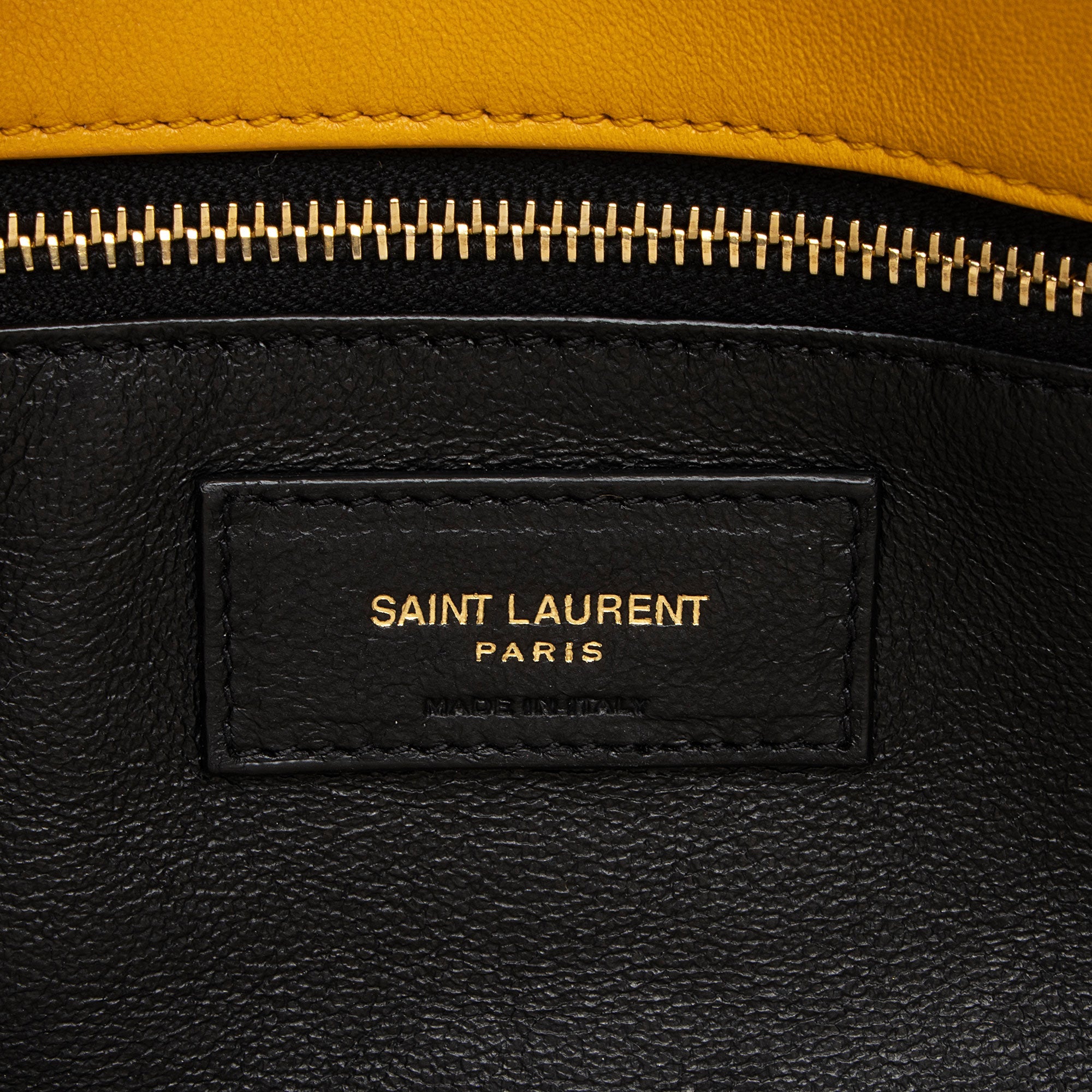 Saint Laurent Quilted Lambskin Puffer Sade Clutch
