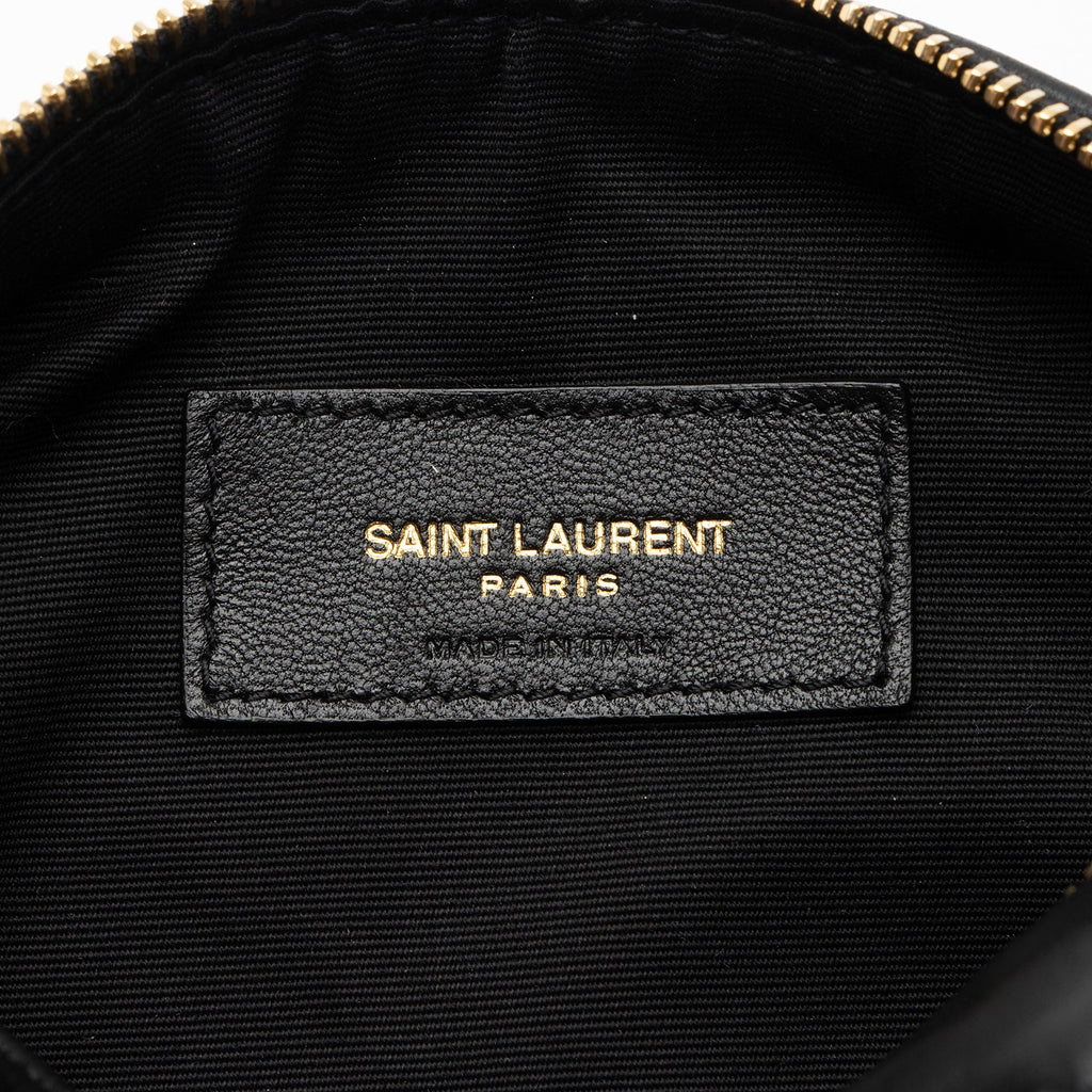 Saint Laurent Quilted Lambskin Sade Mini Tube Bag (SHF-WvSgLo)