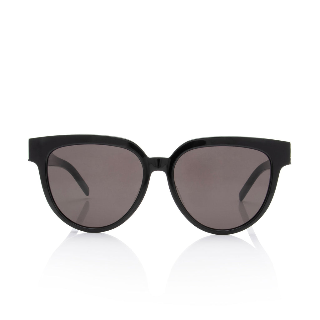 Saint Laurent Monogram Round Sunglasses