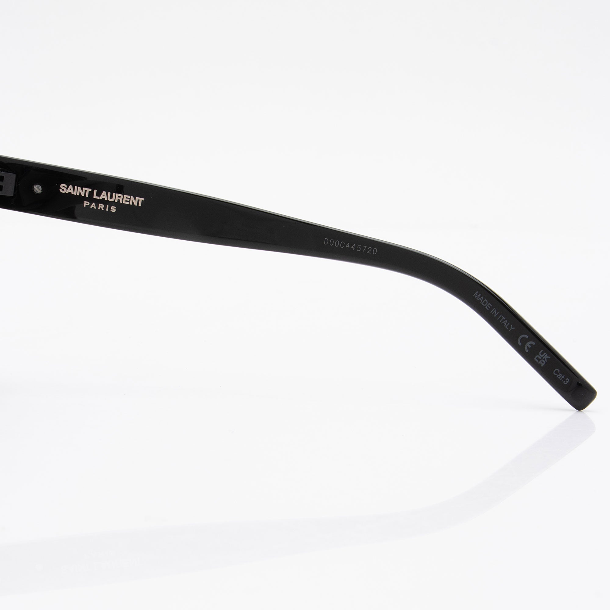 Saint Laurent Monogram Round Sunglasses