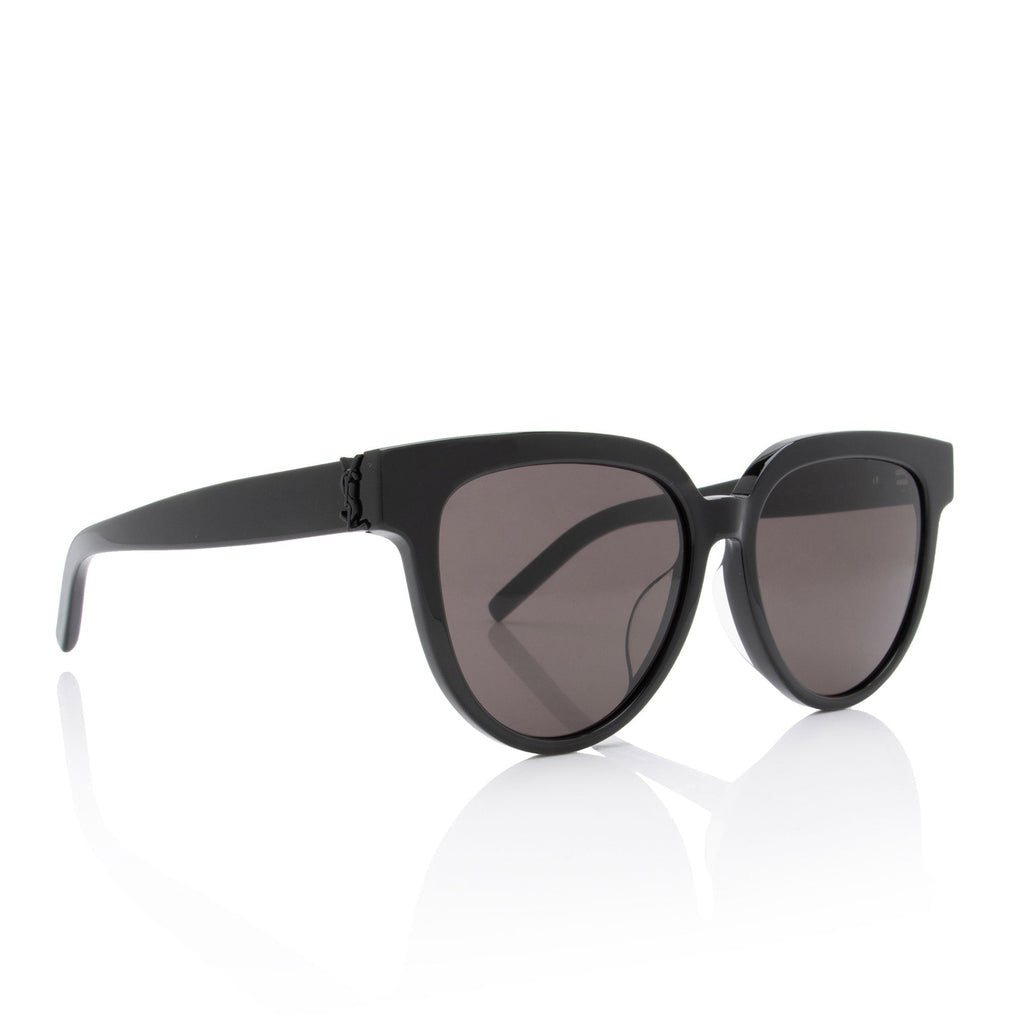Saint Laurent Monogram Round Sunglasses
