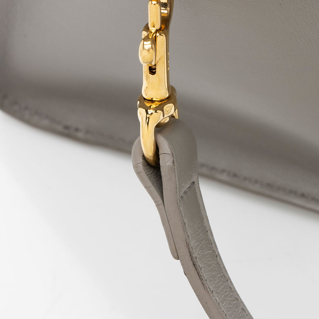 Saint Laurent Smooth Calfskin Baby Monogram Cabas Tote