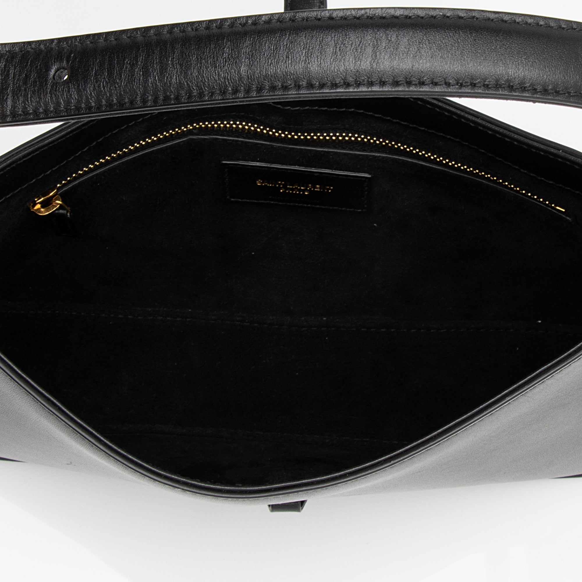Saint Laurent Smooth Calfskin Le 5 A 7 Hobo (SHF-23023)