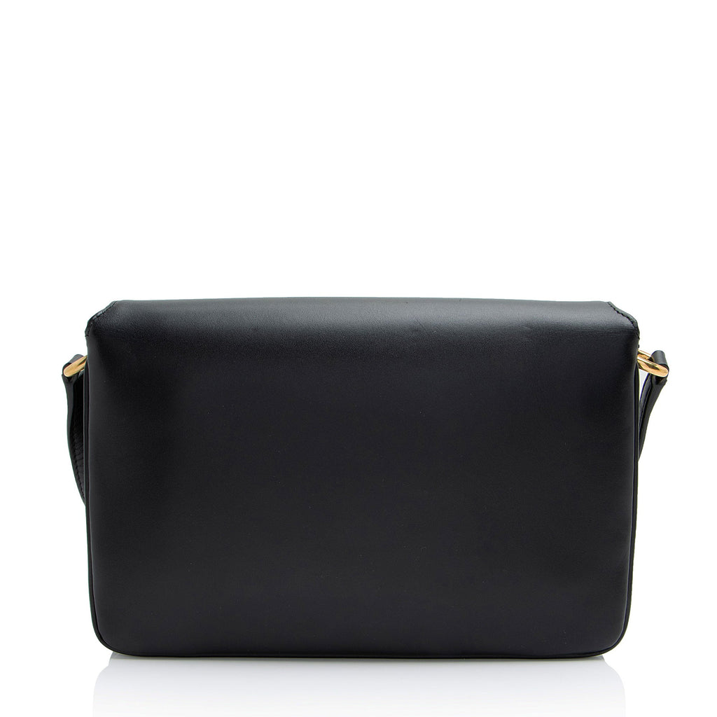 Saint Laurent Smooth Calfskin Le Maillon Shoulder Bag