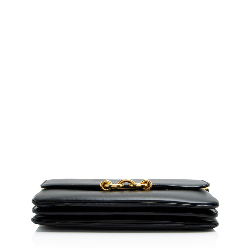 Saint Laurent Smooth Calfskin Le Maillon Shoulder Bag