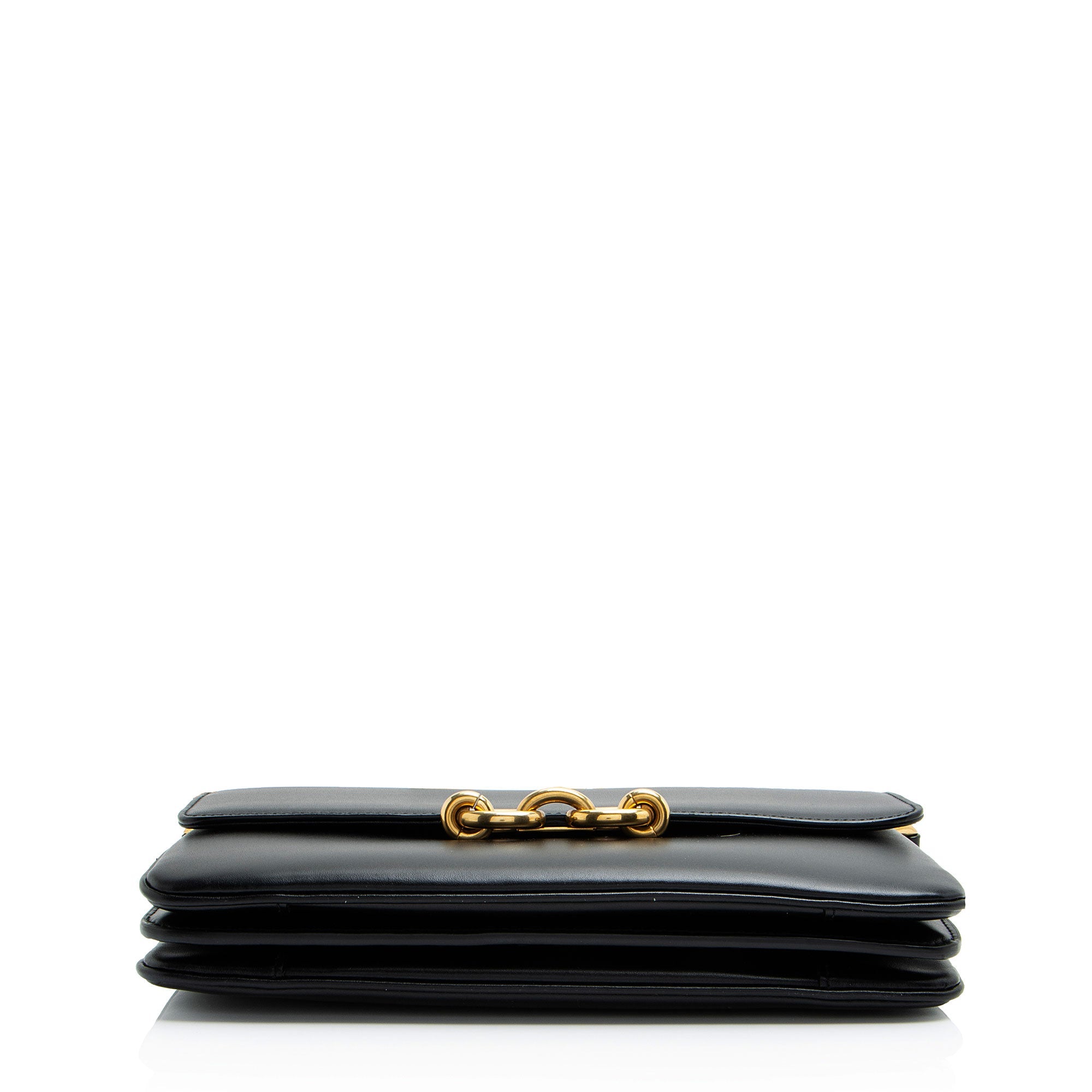 Saint Laurent Smooth Calfskin Le Maillon Shoulder Bag