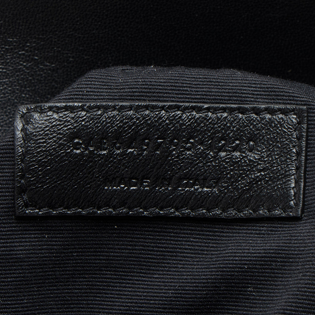 Saint Laurent Smooth Calfskin Le Maillon Shoulder Bag