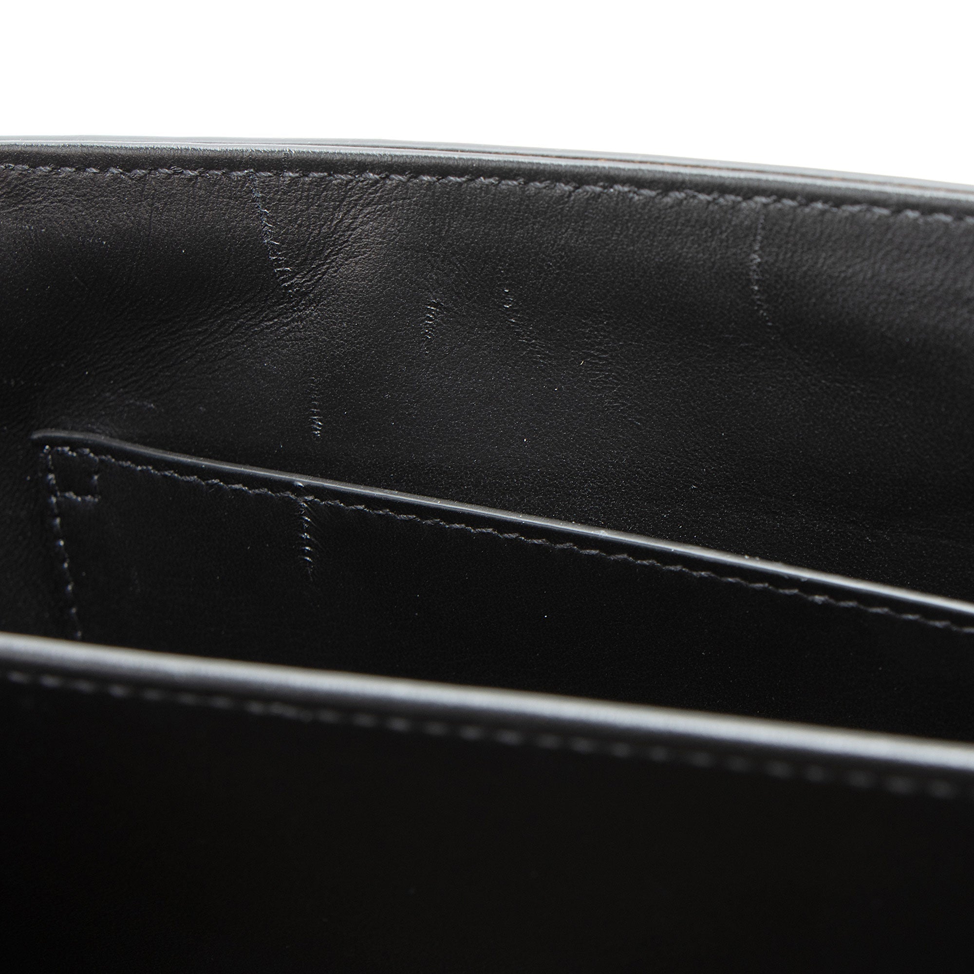 Saint Laurent Smooth Calfskin Le Maillon Shoulder Bag