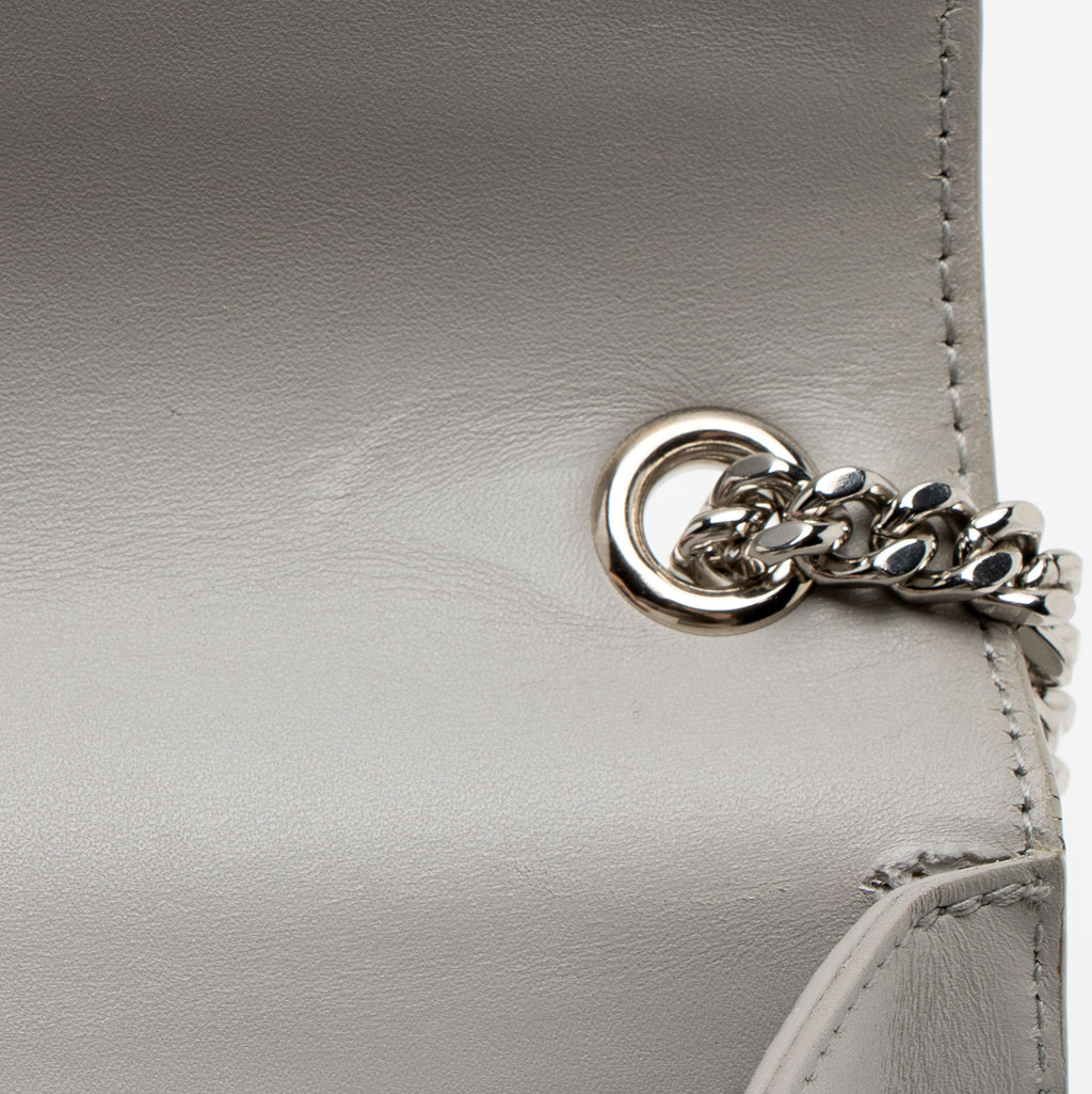 Saint Laurent Smooth Calfskin Monogram Kate Tassel Medium Shoulder Bag