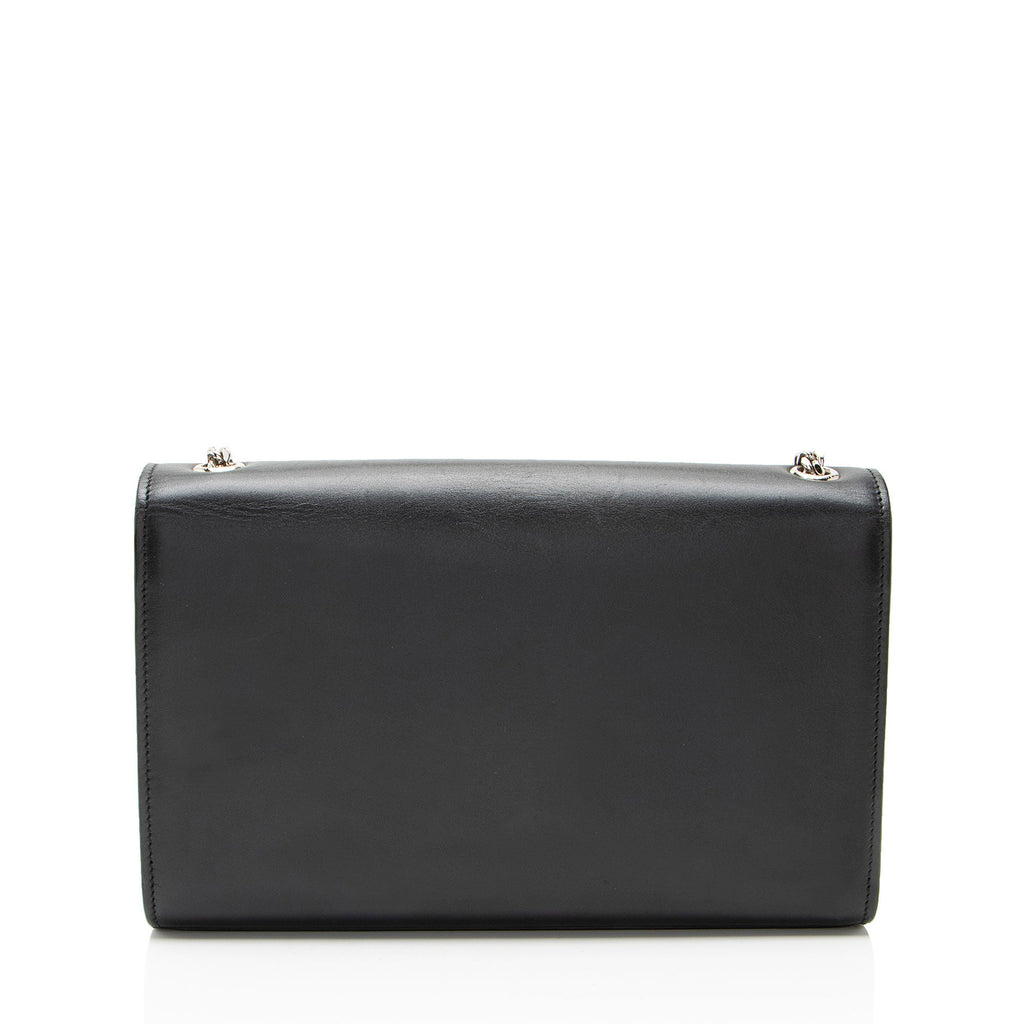 Saint Laurent Smooth Calfskin Monogram Kate Tassel Medium Shoulder Bag