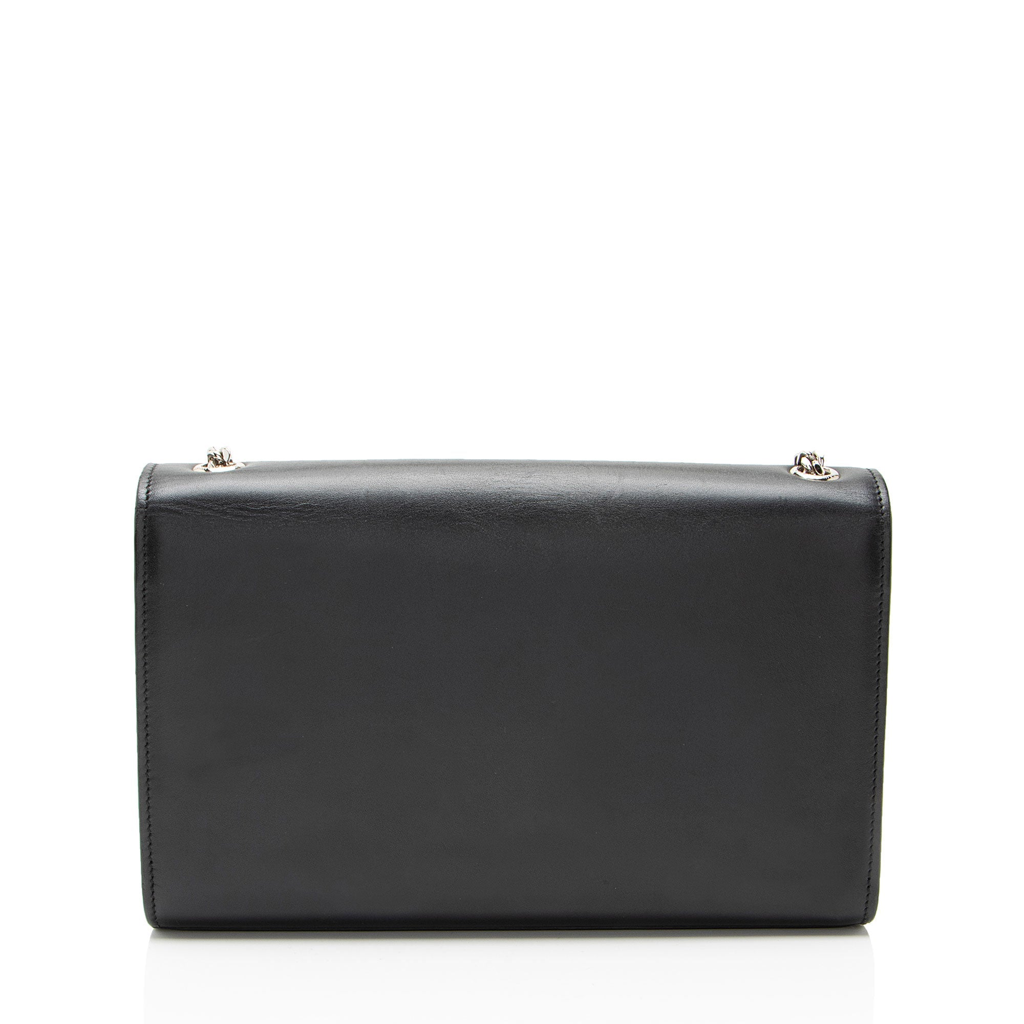 Saint Laurent Smooth Calfskin Monogram Kate Tassel Medium Shoulder Bag