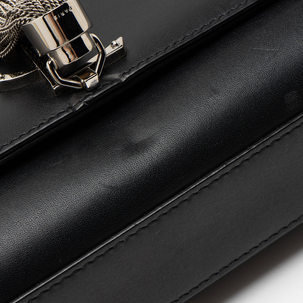 Saint Laurent Smooth Calfskin Monogram Kate Tassel Medium Shoulder Bag