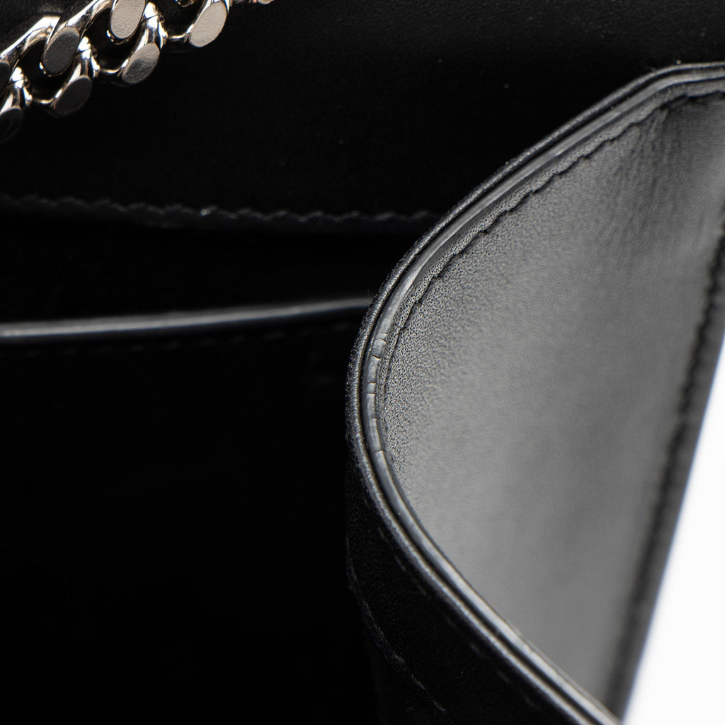 Saint Laurent Smooth Calfskin Monogram Kate Tassel Medium Shoulder Bag
