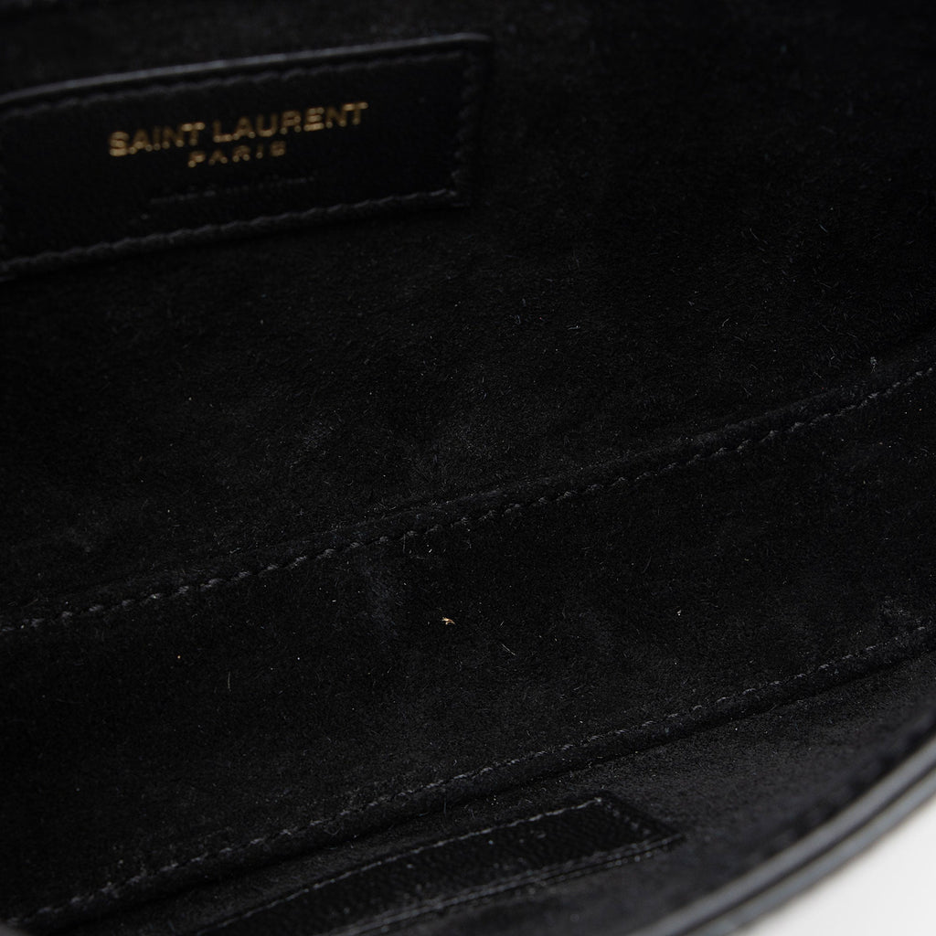 Saint Laurent Smooth Calfskin Monogram Le 5 A 7 Mini Hobo