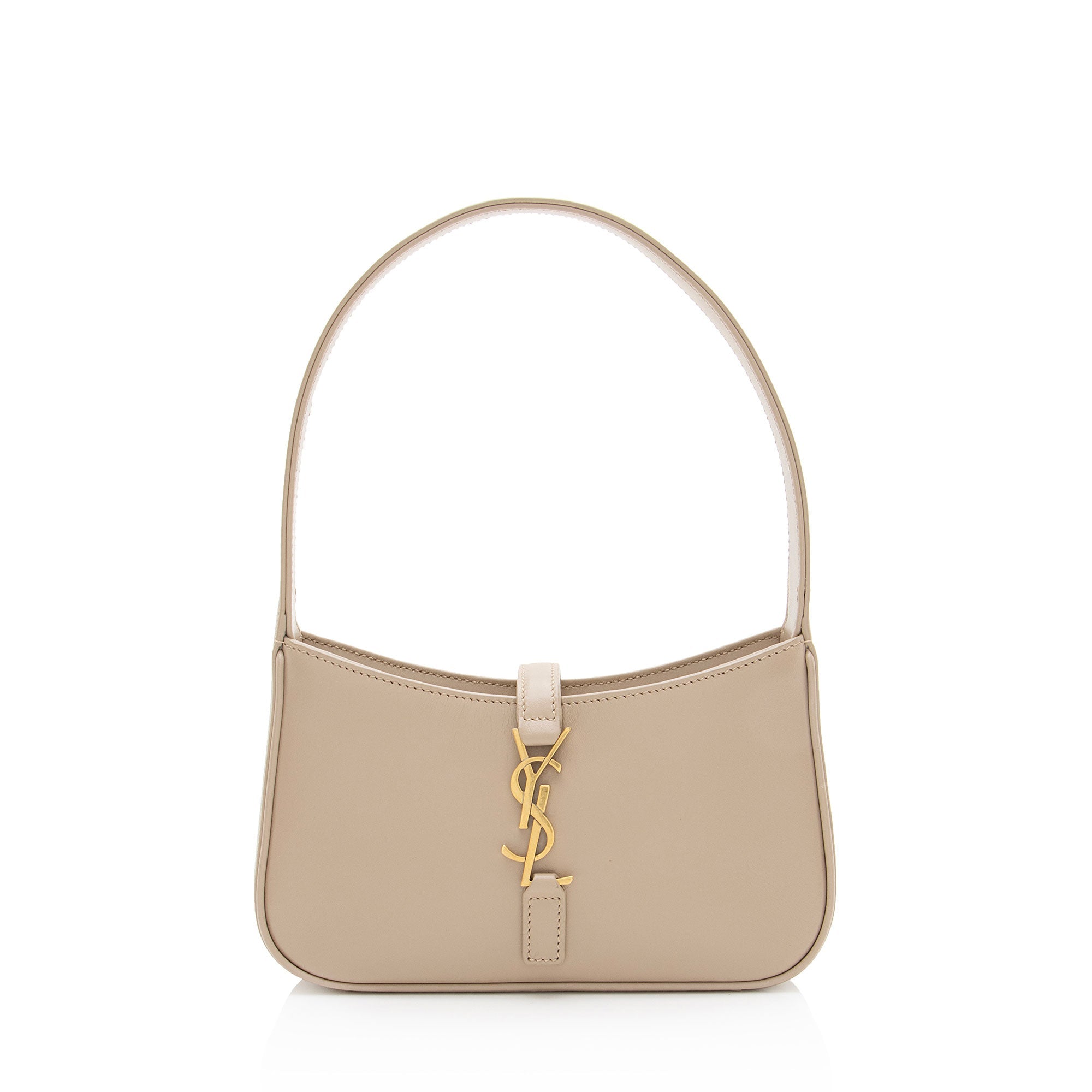 Saint Laurent Smooth Calfskin Monogram Le 5 A 7 Mini Hobo