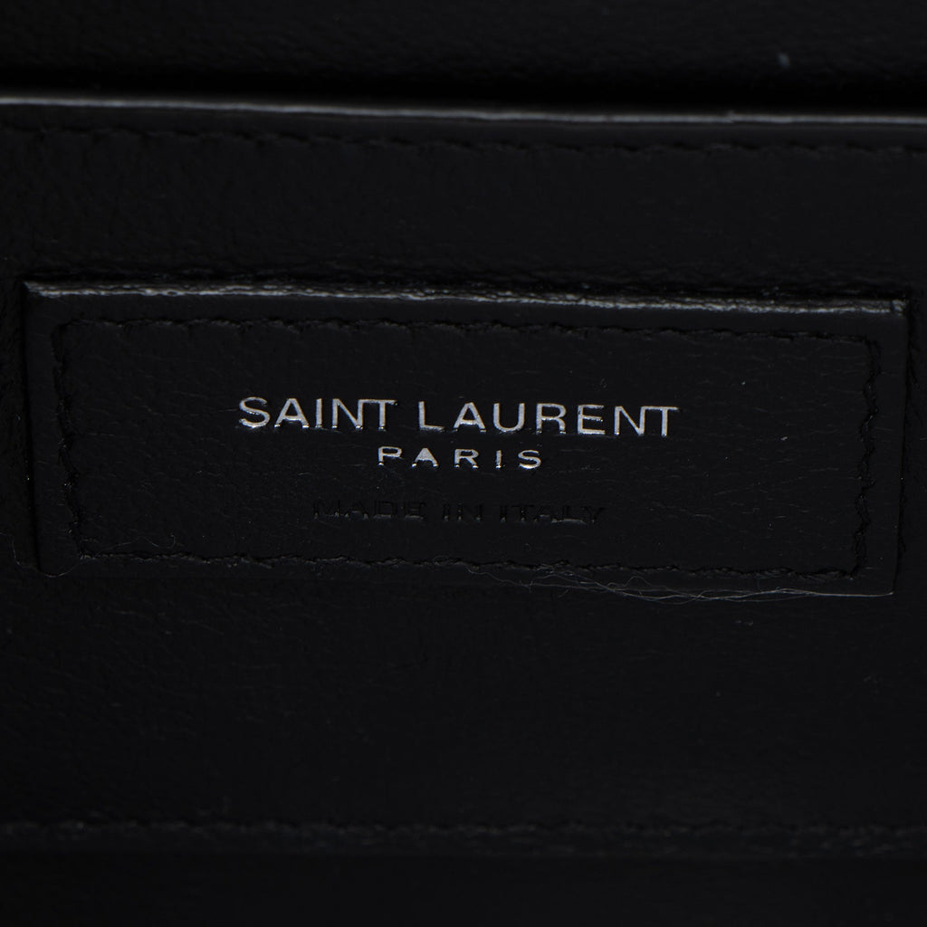 Saint Laurent Smooth Calfskin Small Solferino Shoulder Bag