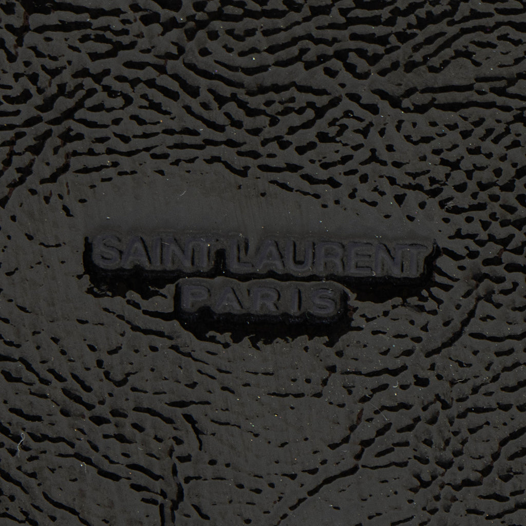 Saint Laurent Textured Patent Leather Sac De Jour Medium Tote