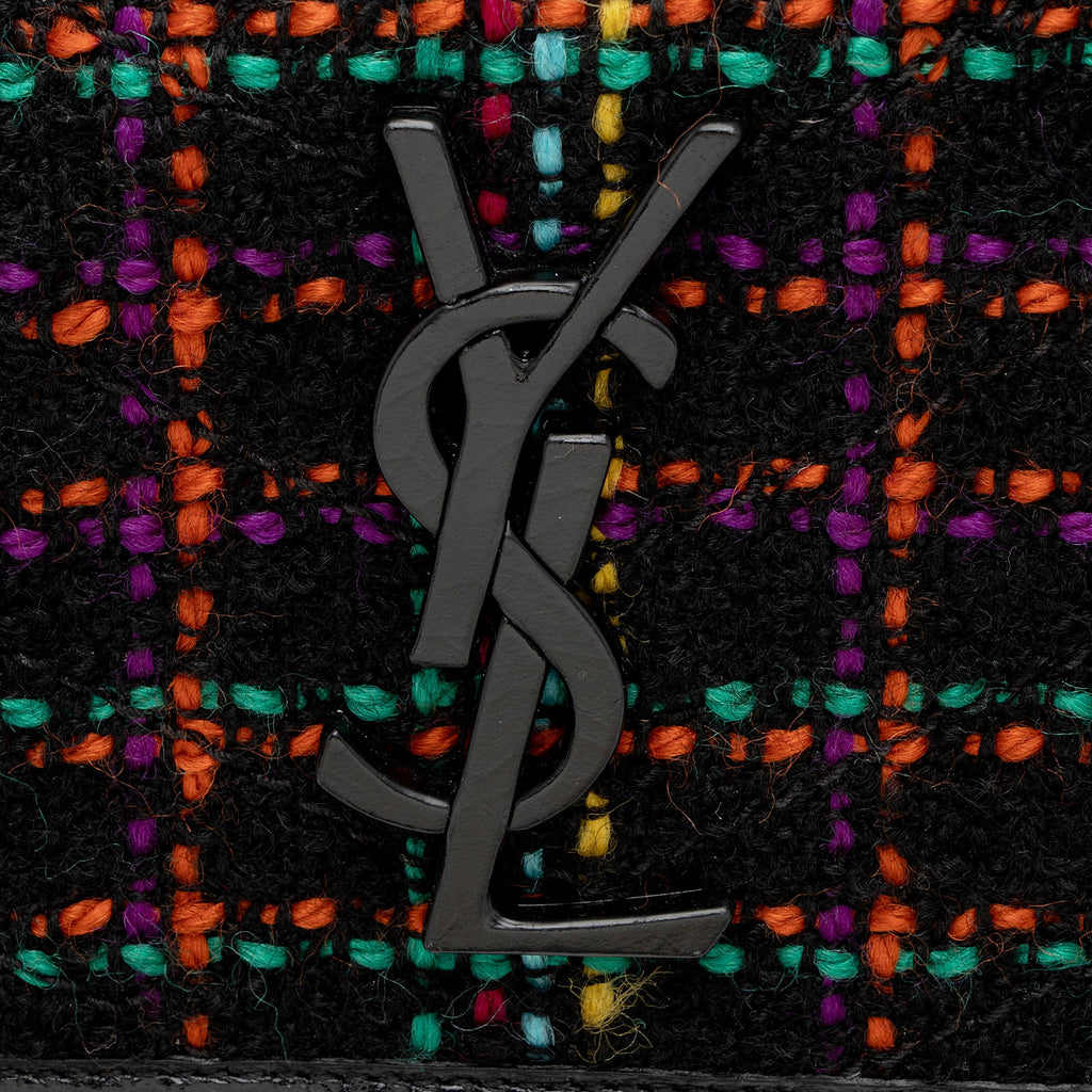 Saint Laurent Tweed Niki Medium Shoulder Bag