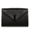 Saint Laurent Large Monogram Mix Matelasse Shoulder Bag