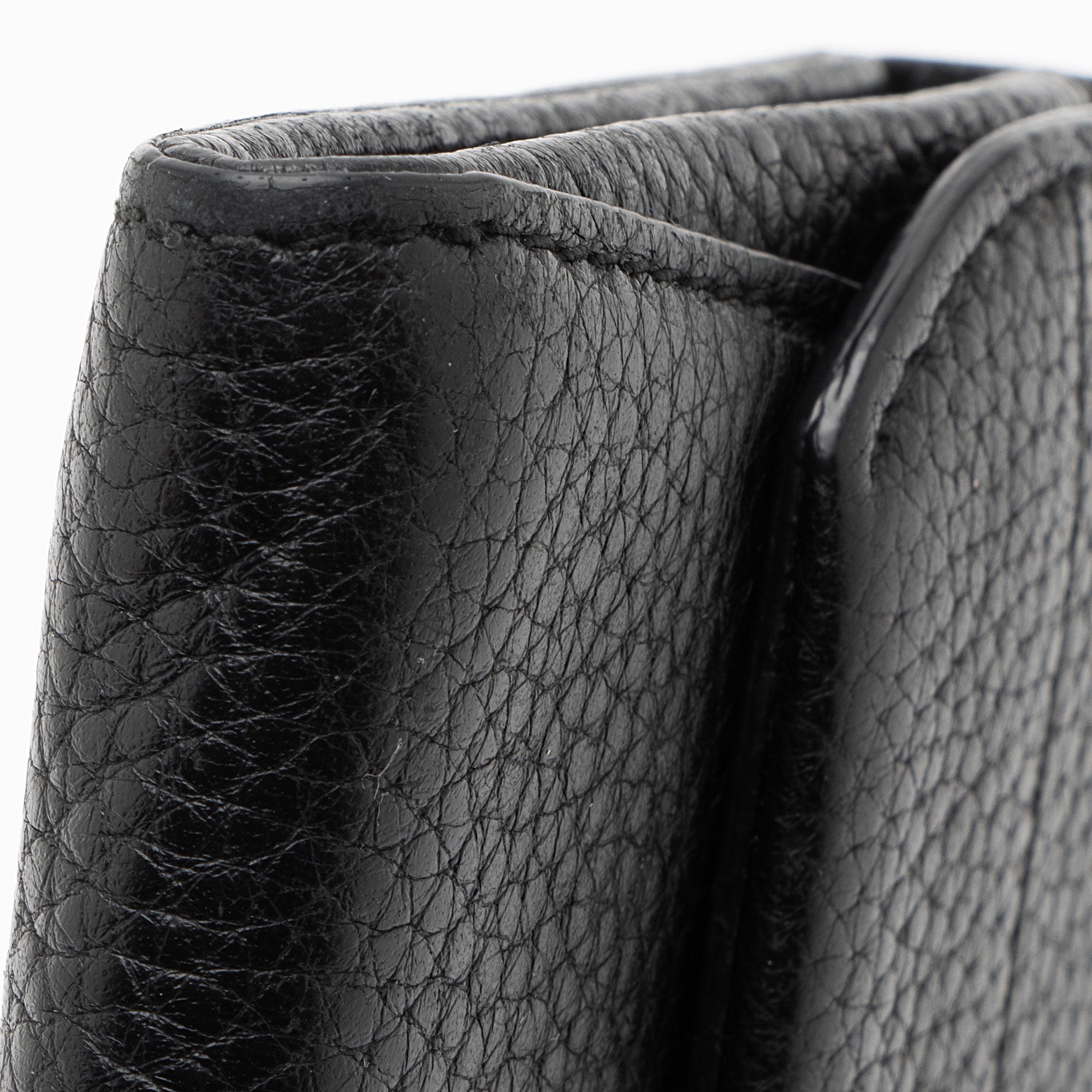 Salvatore Ferragamo Calfskin Gancini Continental Wallet (SHF-raZTbM)