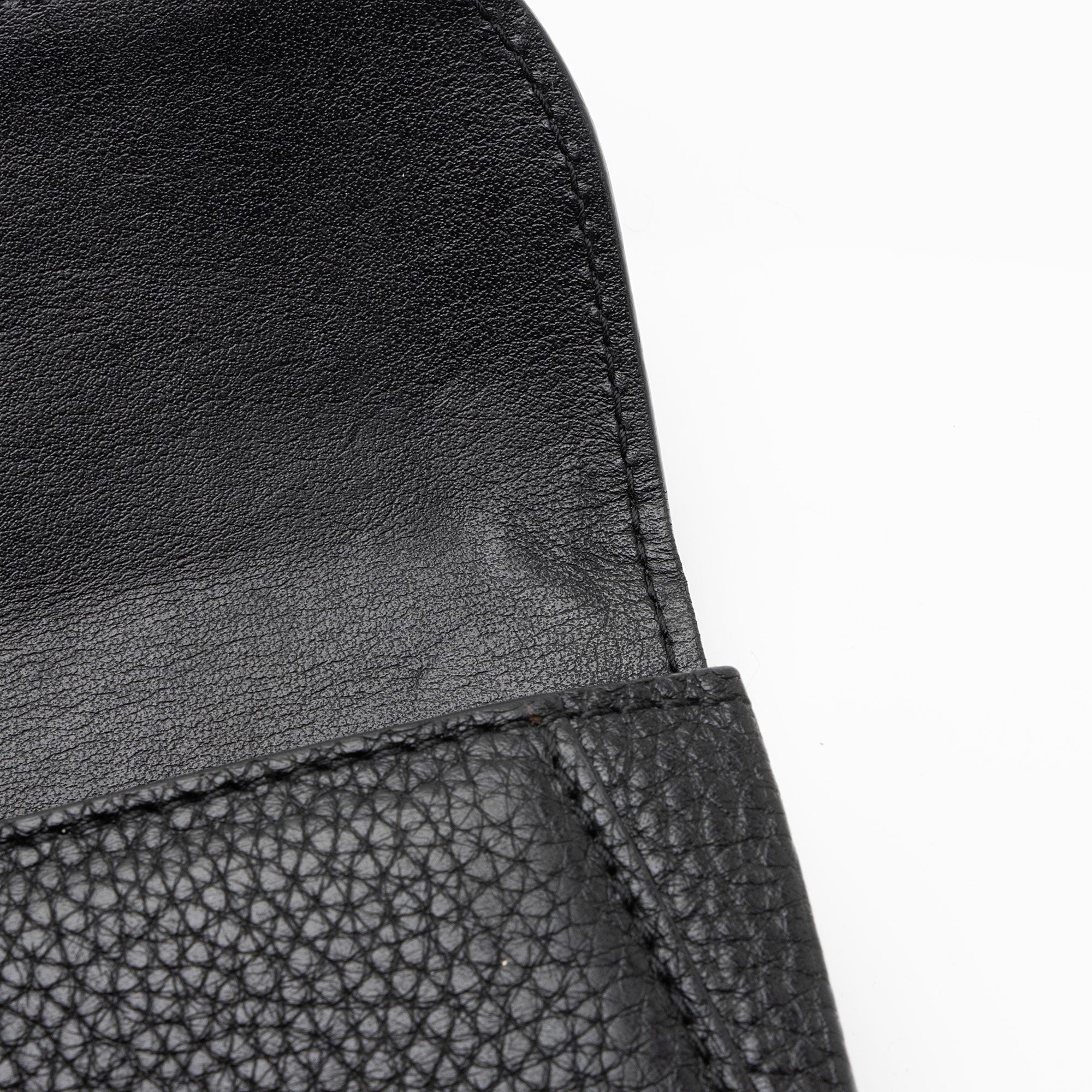 Salvatore Ferragamo Calfskin Gancini Continental Wallet (SHF-raZTbM)