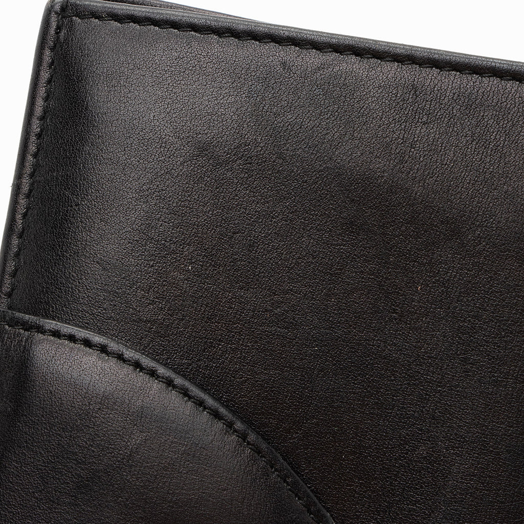 Ferragamo Calfskin Gancini Long Wallet