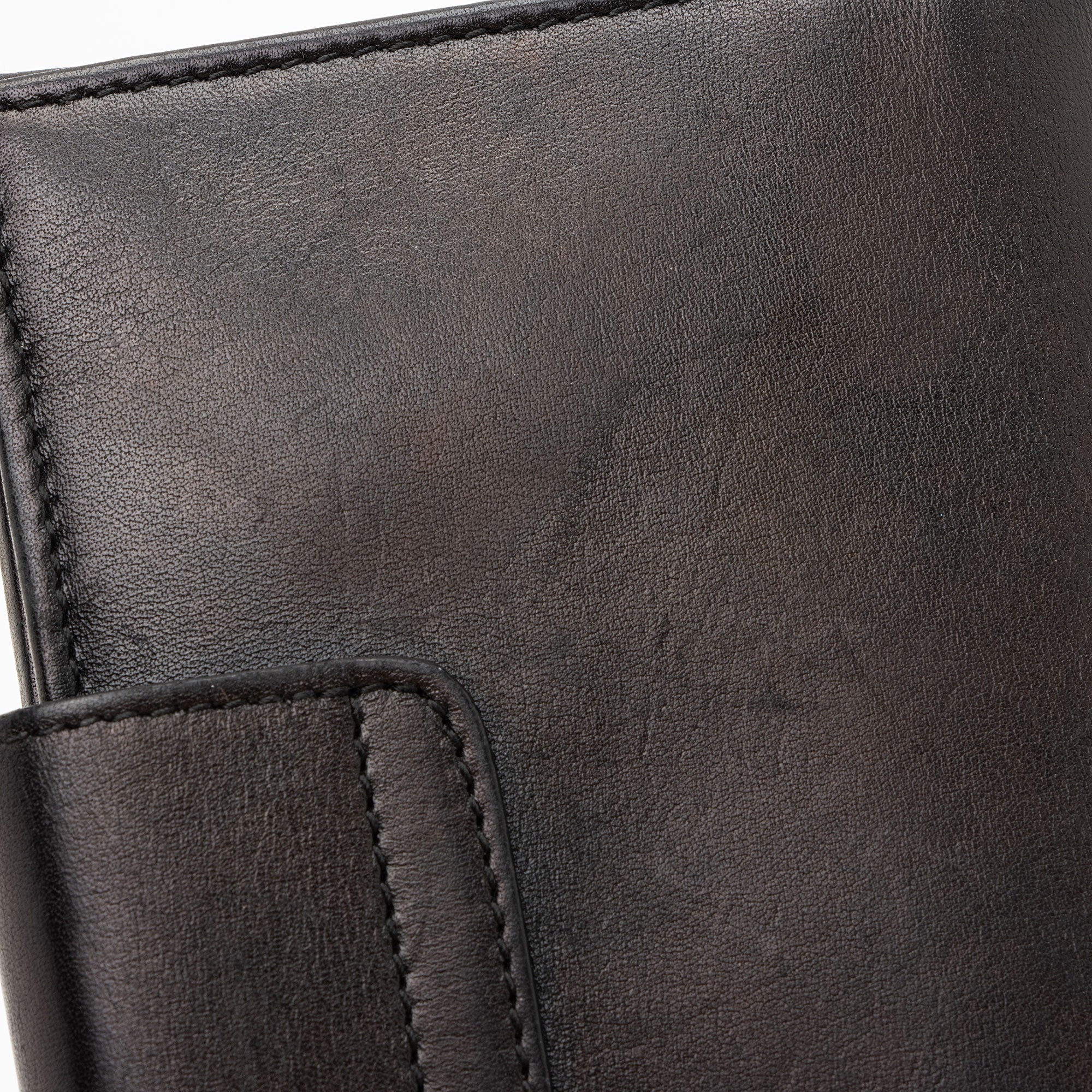Ferragamo Calfskin Gancini Long Wallet