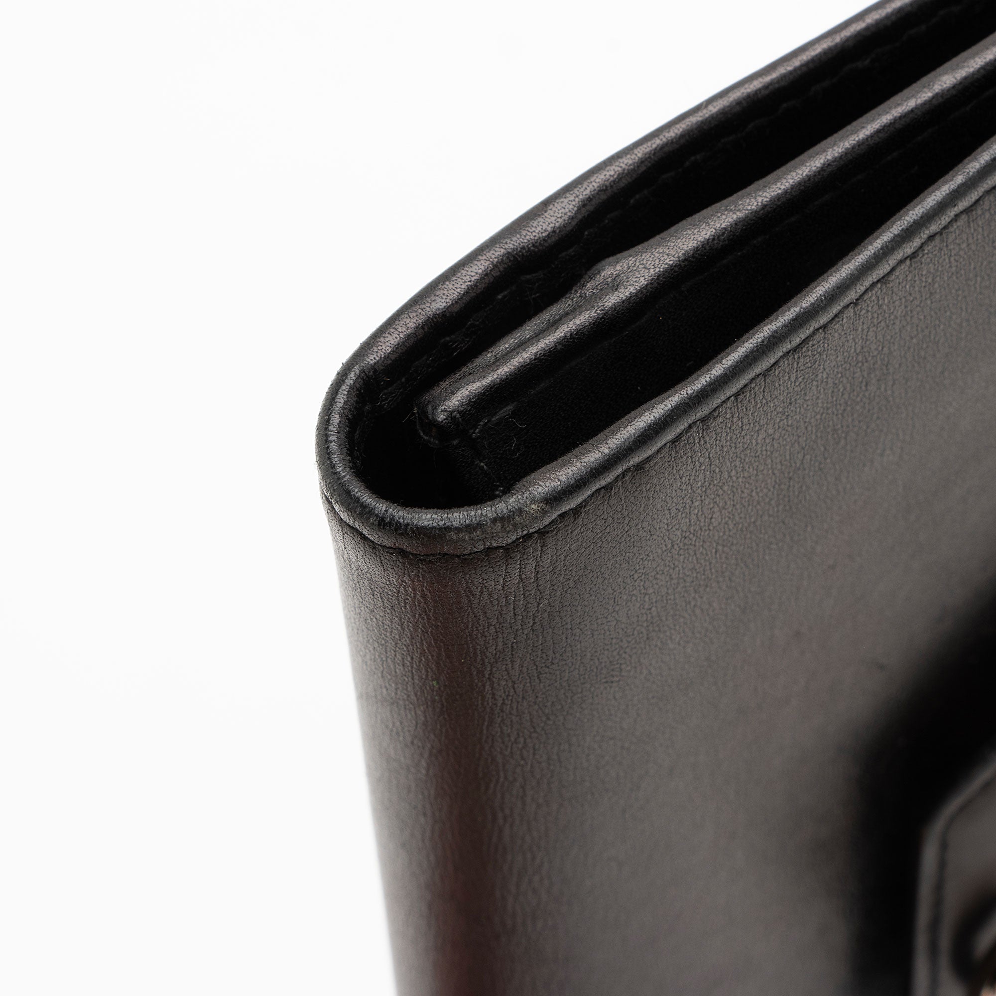 Ferragamo Calfskin Gancini Long Wallet