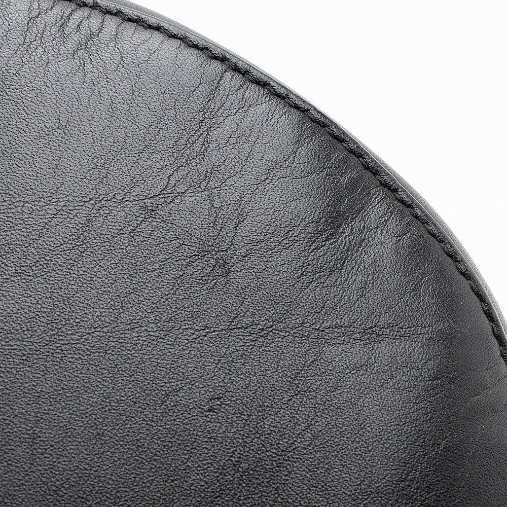 Salvatore Ferragamo Calfskin Gancini Pocket Messenger Bag (SHF-20244)