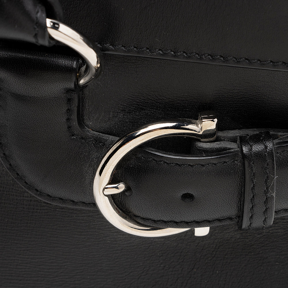 Salvatore Ferragamo Calfskin Gina Shoulder Bag (SHF-21616)