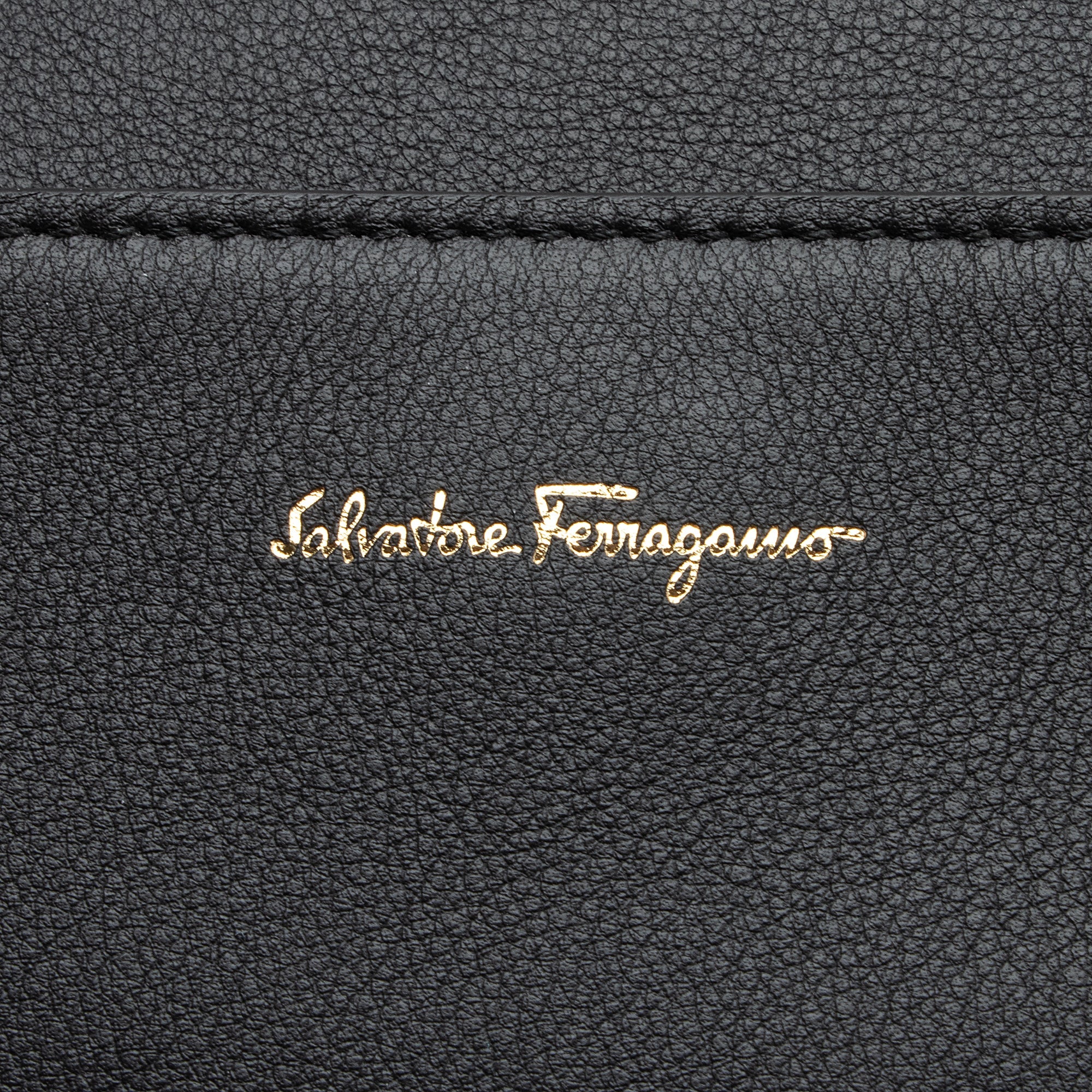Salvatore Ferragamo Calfskin Jet Set Top Handle Large Satchel (SHF-JMhPjy)