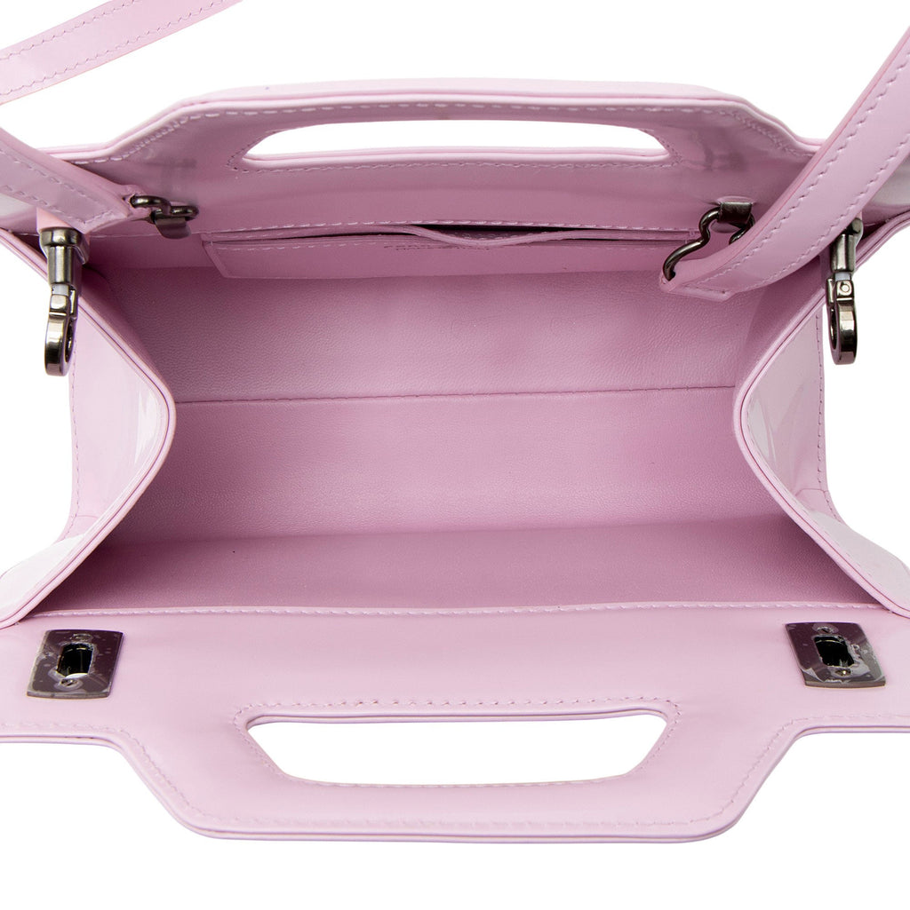Ferragamo Calfskin Wanda Mini Top Handle