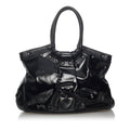 Salvatore Ferragamo Gancini Patent Leather Tote Bag (SHG-29562)