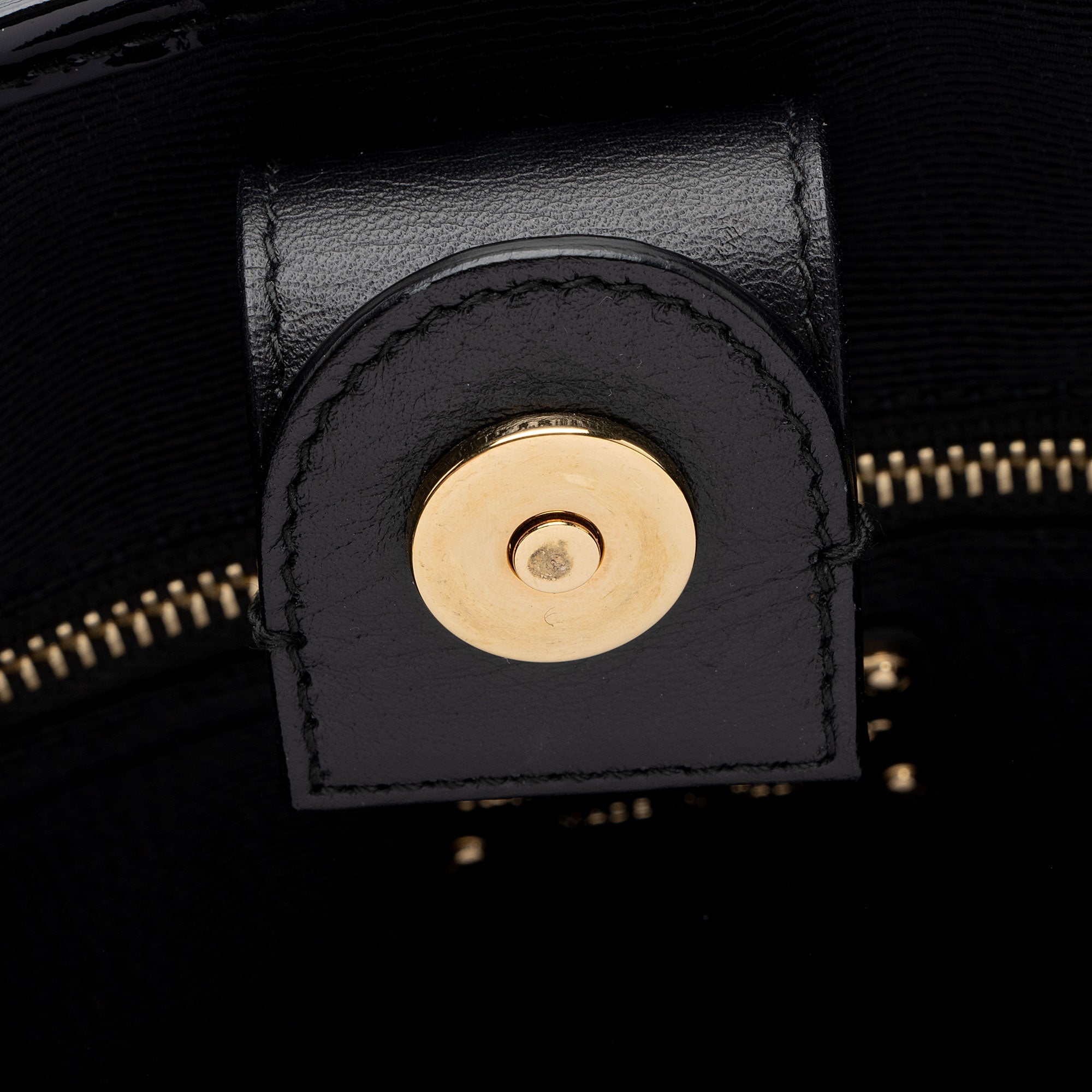 Salvatore Ferragamo Nylon Patent Leather Leonora Tote (SHF-v2xITH)