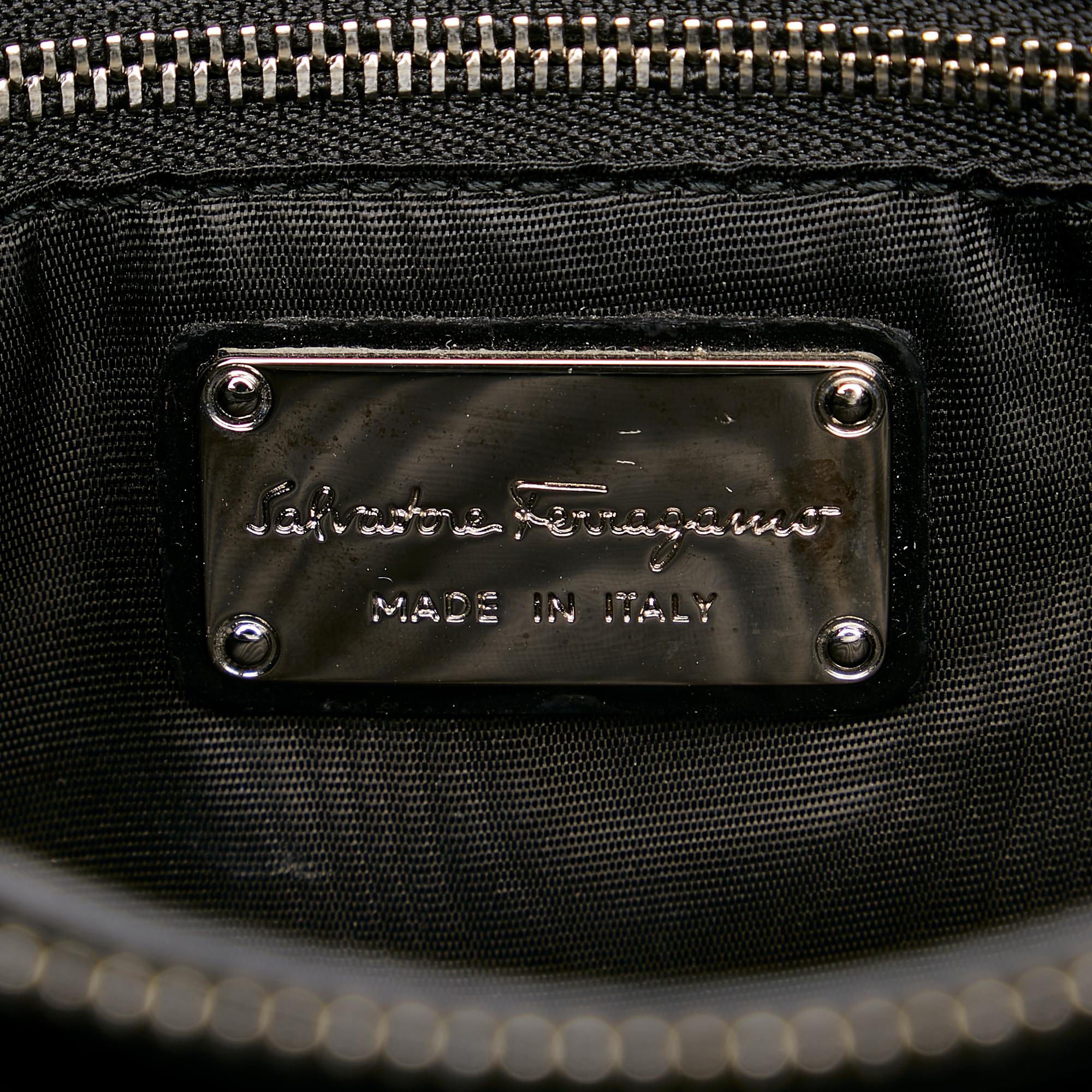 Salvatore Ferragamo Vara Patent Leather Satchel (SHG-9VPUgL)