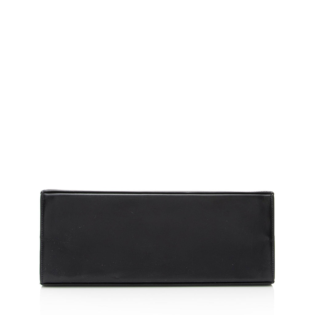 Salvatore Ferragamo Vintage Calfskin Gancini Top Handle (SHF-MXCzTv)