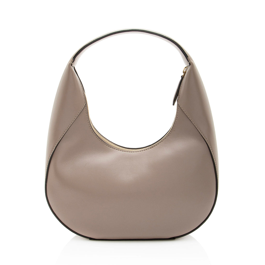 Stella McCartney Eco Alter Nappa Perforated Logo Small Hobo