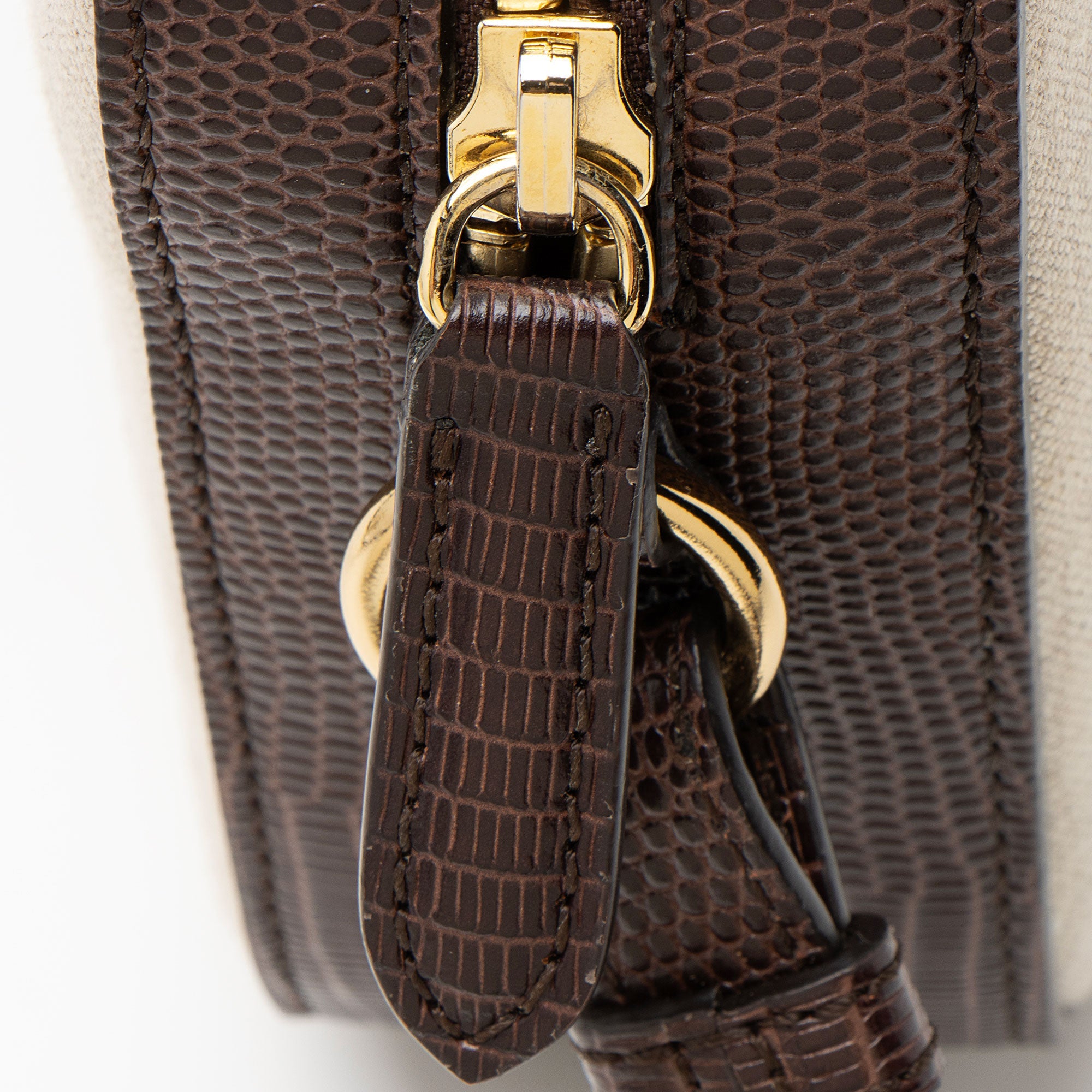 Stella McCartney Eco Canvas Perforated Logo Mini Camera Bag
