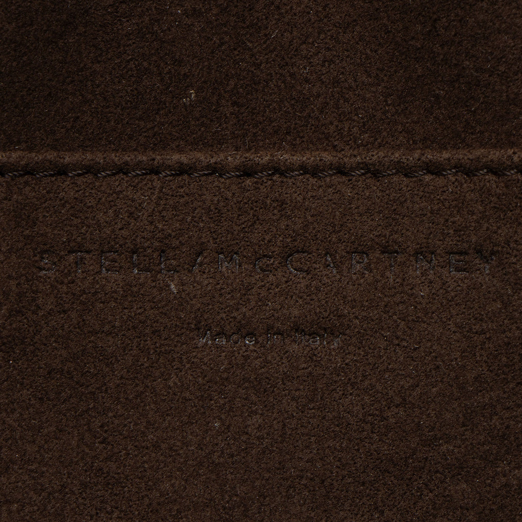 Stella McCartney Eco Canvas Perforated Logo Mini Camera Bag