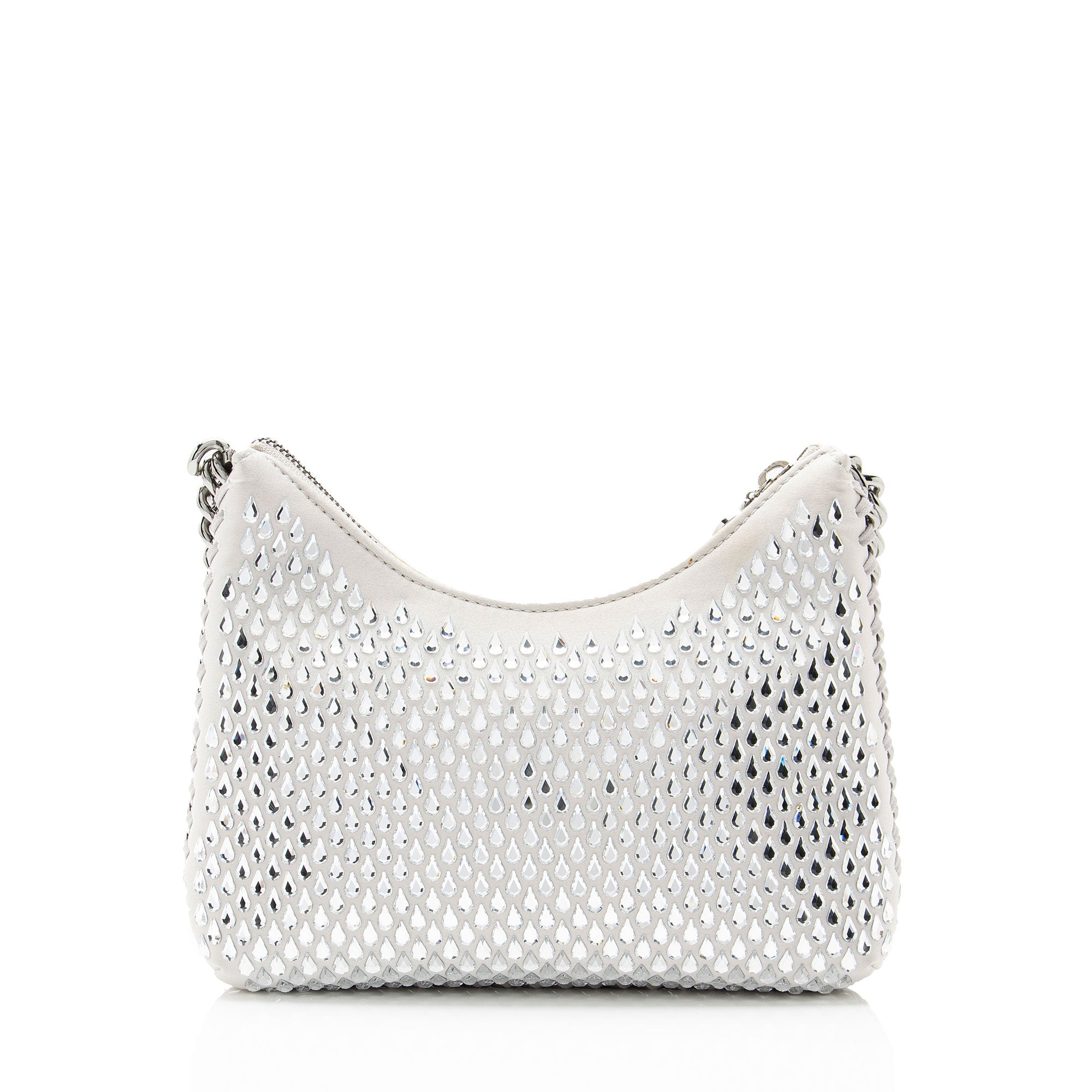 Stella McCartney Satin Crystal Falabella Mini Shoulder Bag
