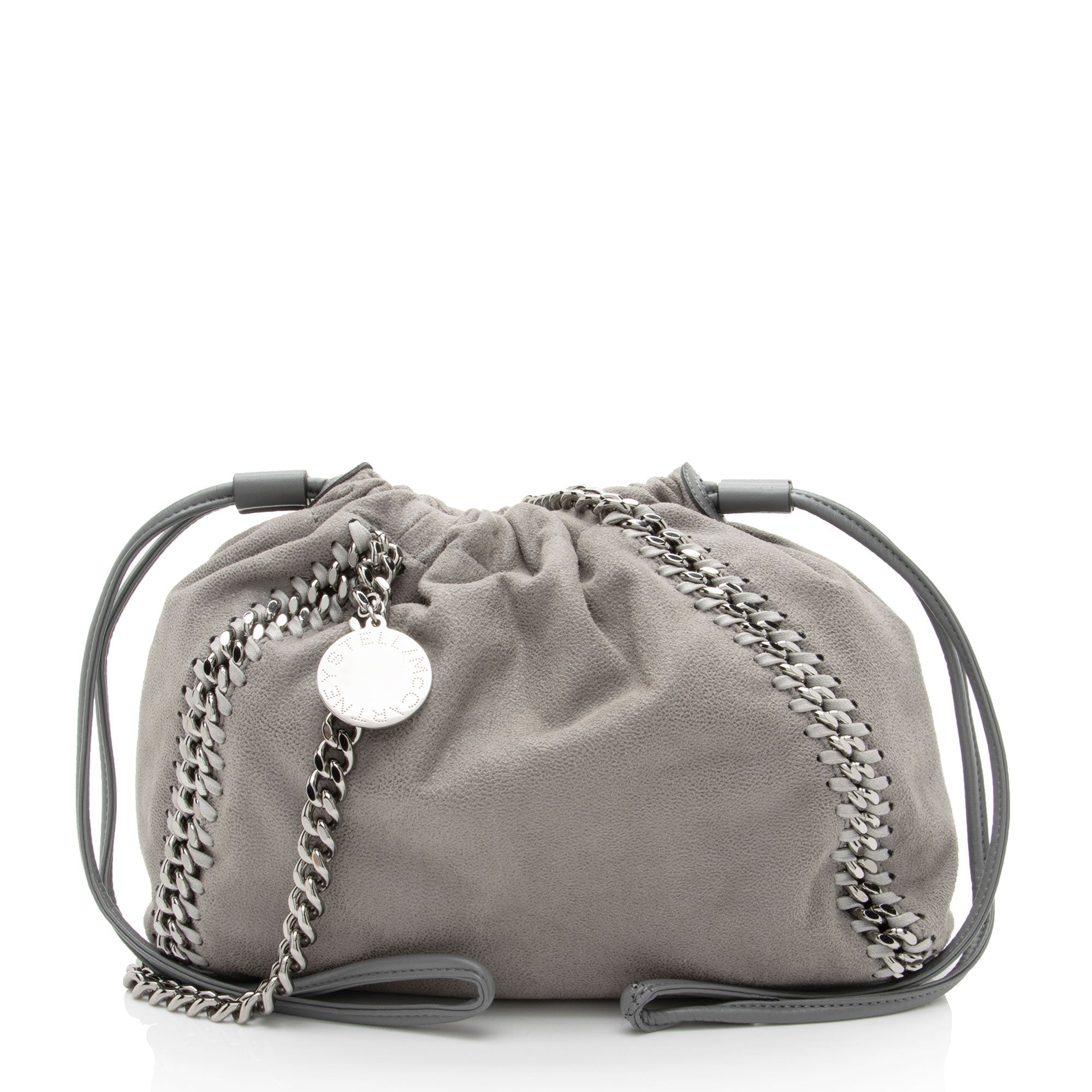 Stella McCartney Shaggy Deer Falabella Drawstring Small Tote