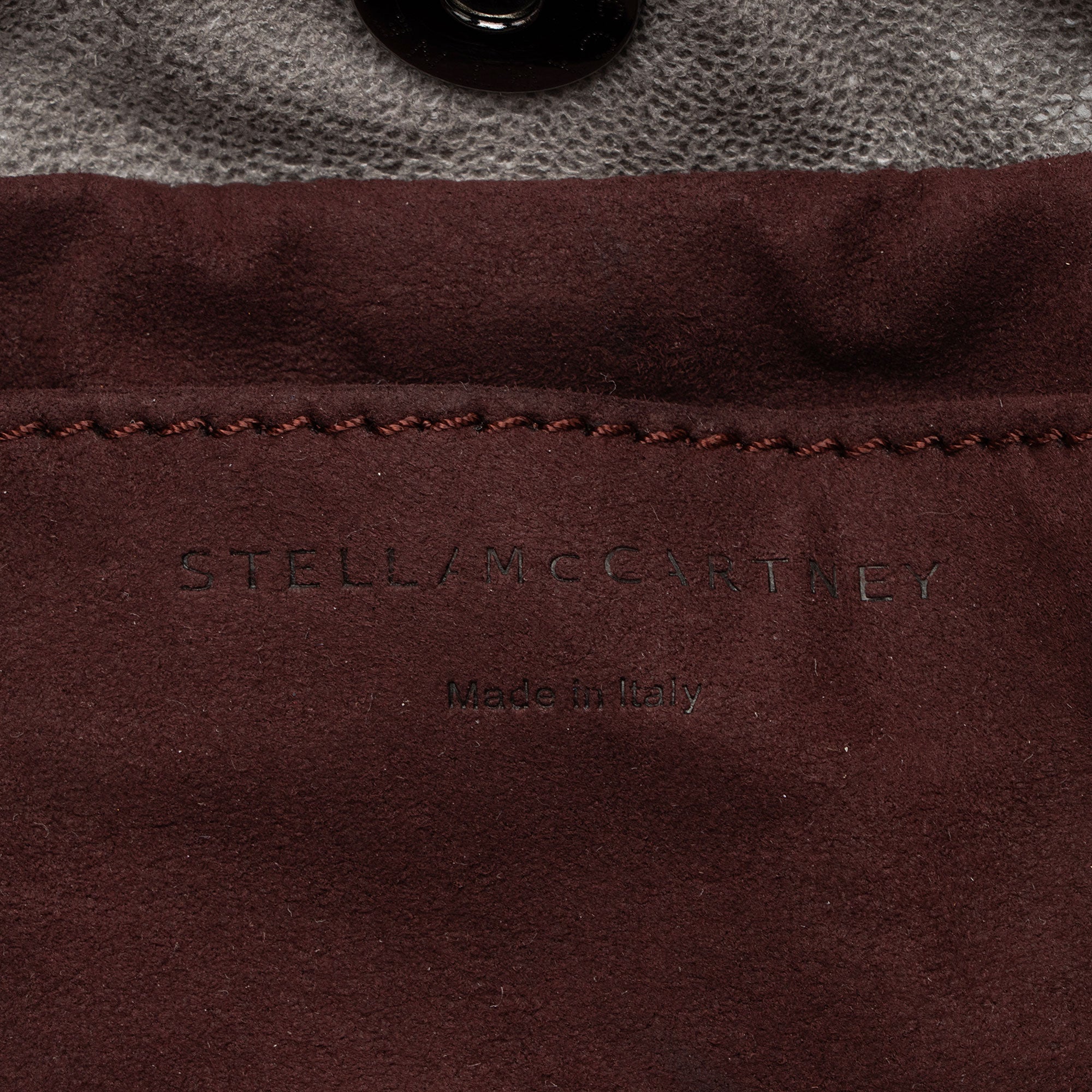 Stella McCartney Shaggy Deer Falabella Drawstring Small Tote