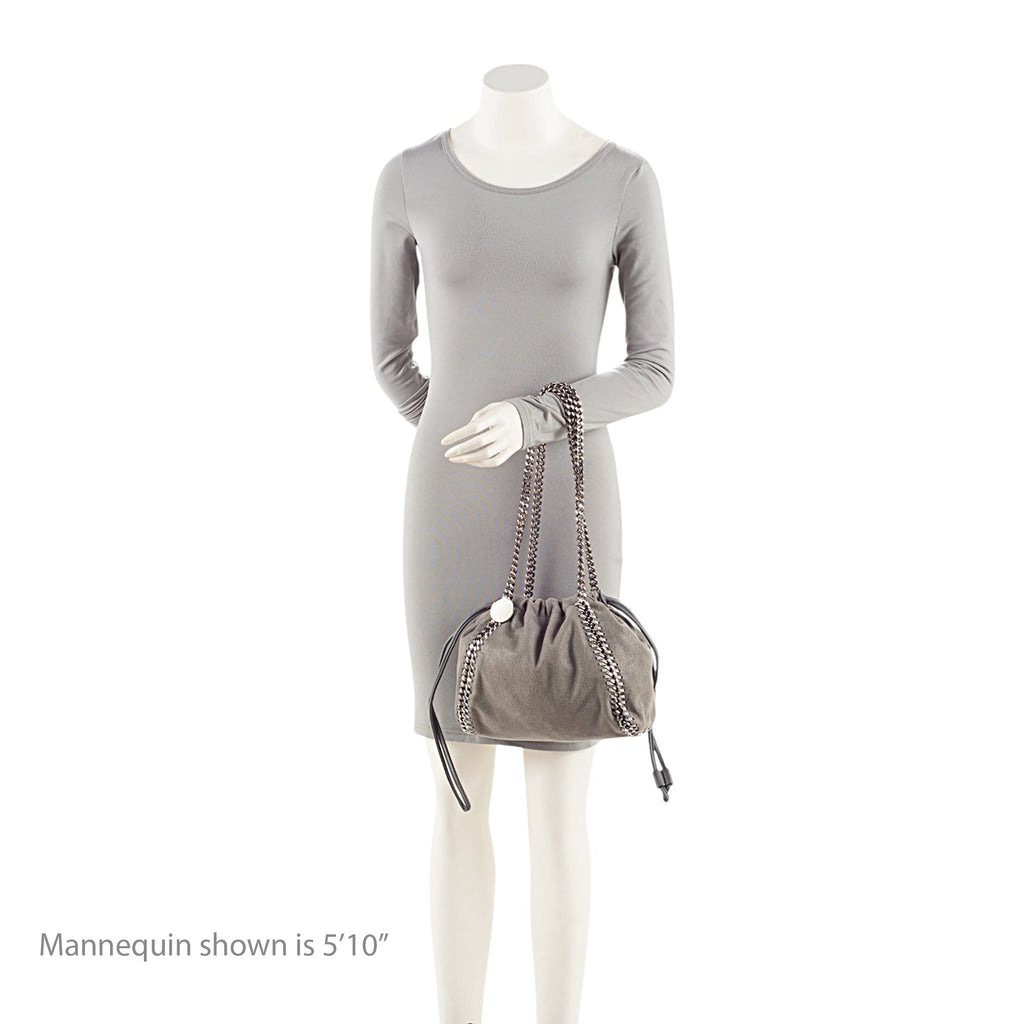 Stella McCartney Shaggy Deer Falabella Drawstring Small Tote